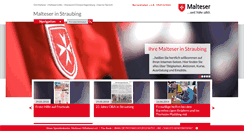 Desktop Screenshot of malteser-straubing.de